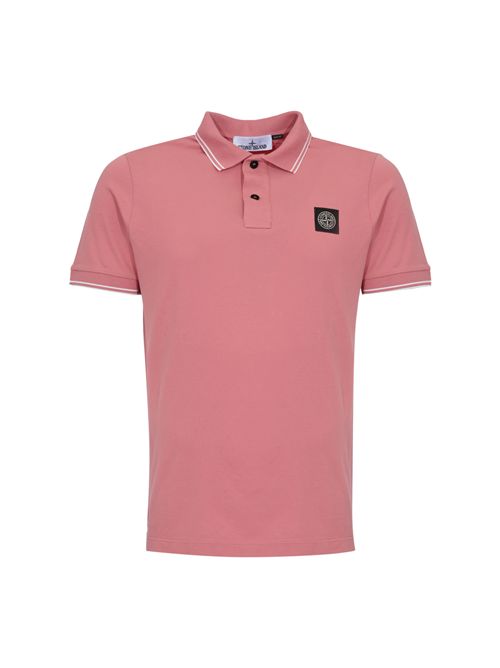 Polo 2200010 in cotone pique Oleander